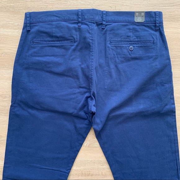J. Crew 484 Slim-Fit Stretch Chino Pant Size 34x32 - Picture 6 of 10